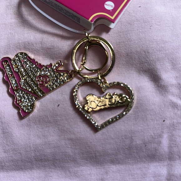 NWT Barbie™️ The Movie Diamond Key Dangle 💕 NWT - Picture 6 of 6